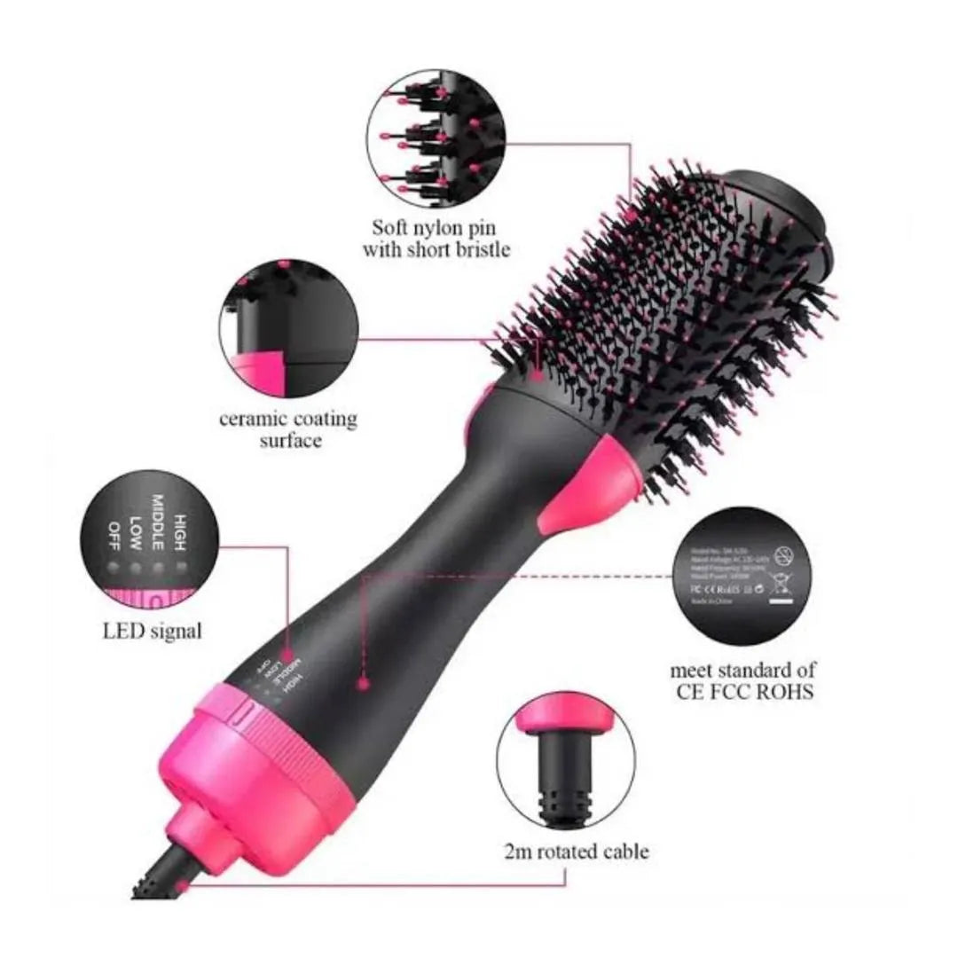 4-in-1 One-Step Hair Dryer & Styler Brush Volumizer