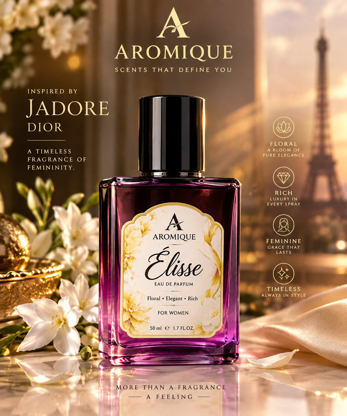 Aromique Elisse — Inspired by J’adore Dior