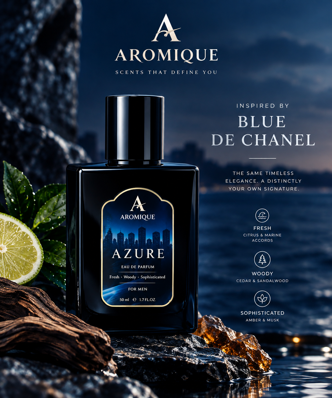 Aromique Azure — Inspired by Bleu de Chanel