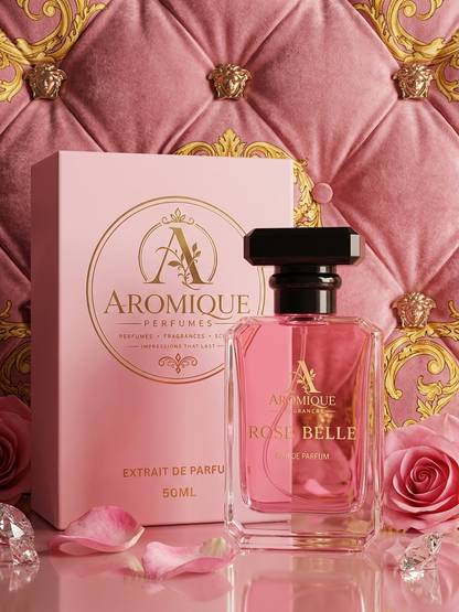 Aromique Rose Belle for Women – Be Unforgettable | Eau de Parfum 50ml