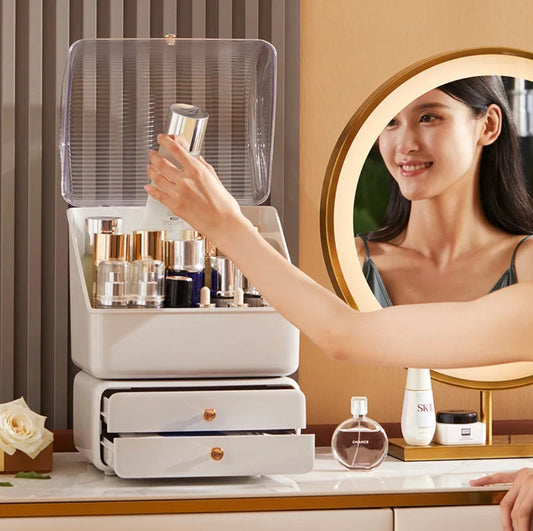 Dresser Cosmetics Organizer With Draw